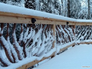 Snow Deck Railing